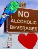 No alcohol permitted